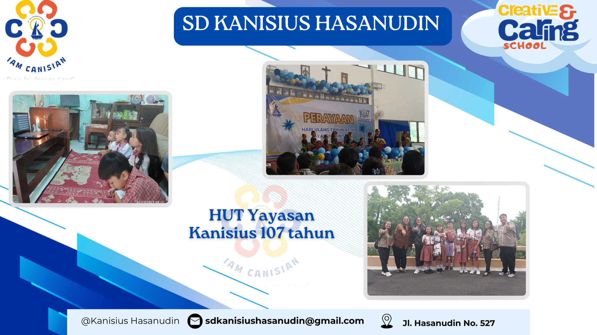 HUT Yayasan Kanisius 107 tahun